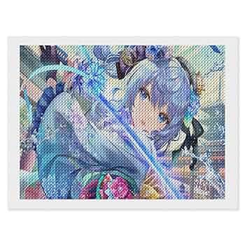 絵画 ［ ビーズ絵 ］ Amazon.co.jp: JISHSHAY ダイヤモンドアート 4枚セット 30x40cm